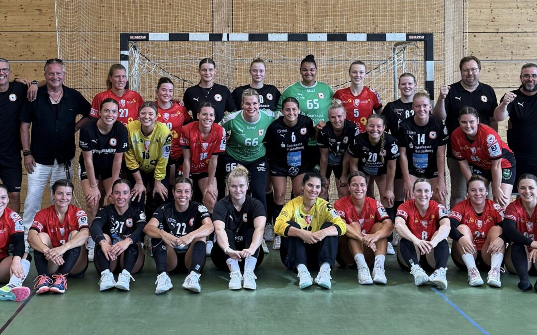 Erstes Testspiel – erster Sieg!